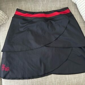 Ohio State Buckeyes black skirt in great condition! Size XL